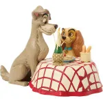 Disney Traditions: Η λαίδη και ο αλήτης "Dinner For Two (Spaghetti Scene)" του Jim Shore