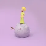 Statue The Little Prince "Prince on Planet"