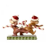 Disney Traditions: Chip & Dale "Candy Cane Caper" του Jim Shore