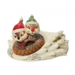 Disney Traditions: Chip & Dale "Sledding Figurine" του Jim Shore