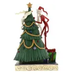 Disney Showcase: The Nightmare Before Christmas "Santa Jack with Zero by Tree" του Jim Shore