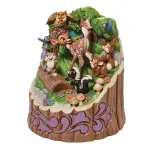 Disney Showcase "Carved by Heart": Bambi's Forrest Friends του Jim Shore
