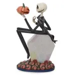 Disney Showcase: The Nightmare Before Christmas "Jack on Gravestone" του Jim Shore