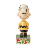 Peanuts του Jim Shore:  Snoopy on Charlie Brown's Head "Head Honcho"