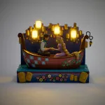 Disney Traditions: Tangled "A Dream Come True" του Jim Shore με LED φαναράκια