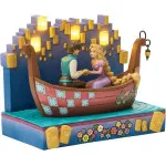Disney Traditions: Tangled "A Dream Come True" του Jim Shore με LED φαναράκια