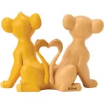 Disney Traditions Ο Βασιλιάς των Λιονταριών: Σίμπα & Νάλα Heart Tails "The Circle of Love" του Jim Shore