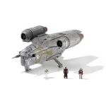 Star Wars Micro Galaxy Squadron Feature Vehicle with Figures: Razor Crest