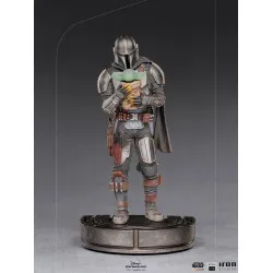 Star Wars: The Mandalorian Art "Mandalorian & Grogu" (Scale 1/10)