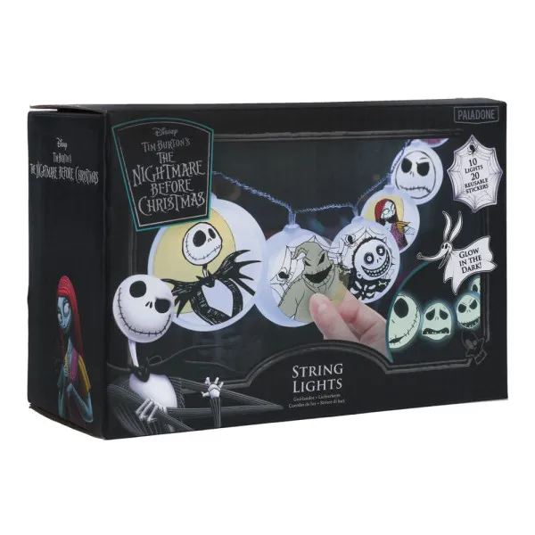 String Lights: Nightmare before Christmas (Glow in the Dark)