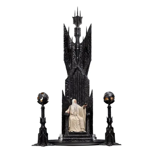 The Lord of the Rings Statue: Saruman the White on Throne (1:6 scale)