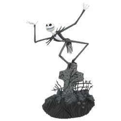 The Nightmare before Christmas Gallery PVC Statue: Jack Skellington on gravestone 
