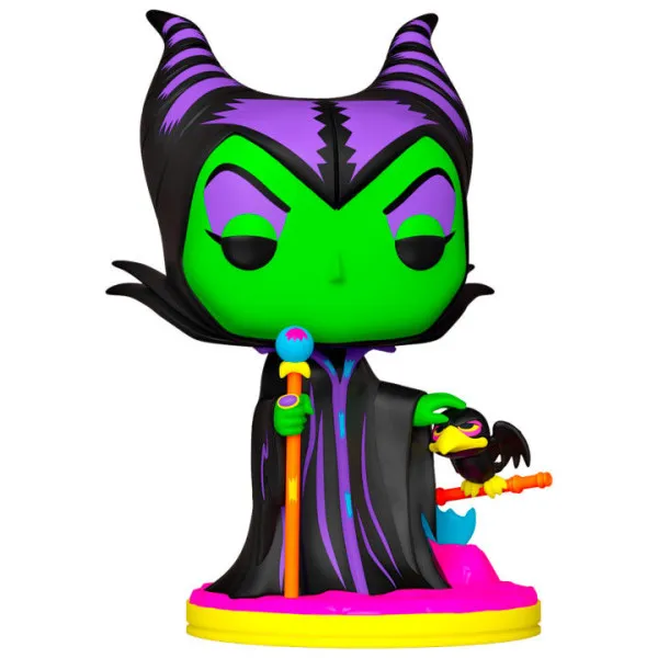 Villains POP! Disney Vinyl Figure - Maleficent (Black Light Special edition)
