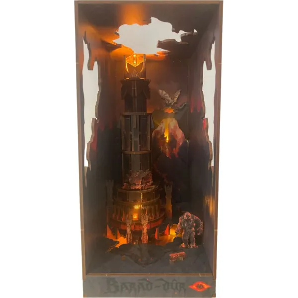 Lord of the Rings: The Tiny Adventures Book Nook Mini Barad-Dûr