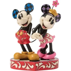 Disney Traditions του Jim Shore: Mickey and Minnie Mouse "Tails of True Love"