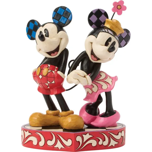Disney Traditions του Jim Shore: Mickey and Minnie Mouse Tails of True Love