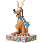 Disney Traditions του Jim Shore: Pluto Dashing Rein-dog