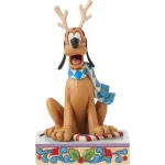 Disney Traditions του Jim Shore: Pluto Dashing Rein-dog