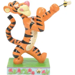Disney Traditions του Jim Shore: Tigger "Bee Fighting"
