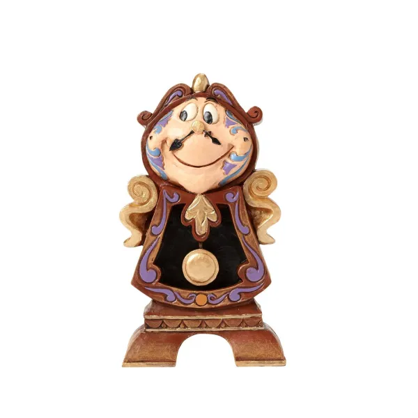 Disney Traditions του Jim Shore: Cogsworth Keeping Watch