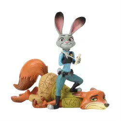 Disney Traditions του Jim Shore: Τζούντι Χοπς και Νικ Γουάιλντ Its Called A Hustle, Sweetheart
