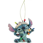 Disney Traditions: Stitch Wrapped in Lights Hanging Ornament