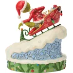 Dr. Seuss του Jim Shore: Grinch Grinch on Small Sled