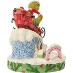 Dr. Seuss του Jim Shore: Grinch Grinch on Small Sled