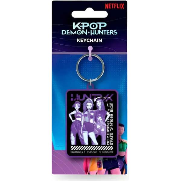 Μπρελόκ: KPop Demon Hunters: PVC Huntrix Group