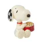 Peanuts του Jim Shore: Σνούπι Snoopy Popcorn Mini